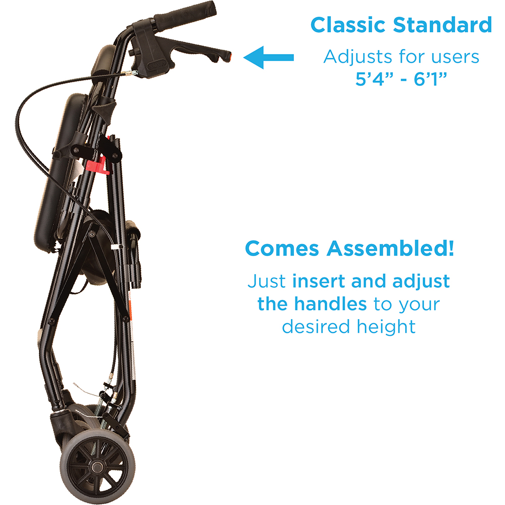 GETGO CLASSIC ROLL WLKR BLACK